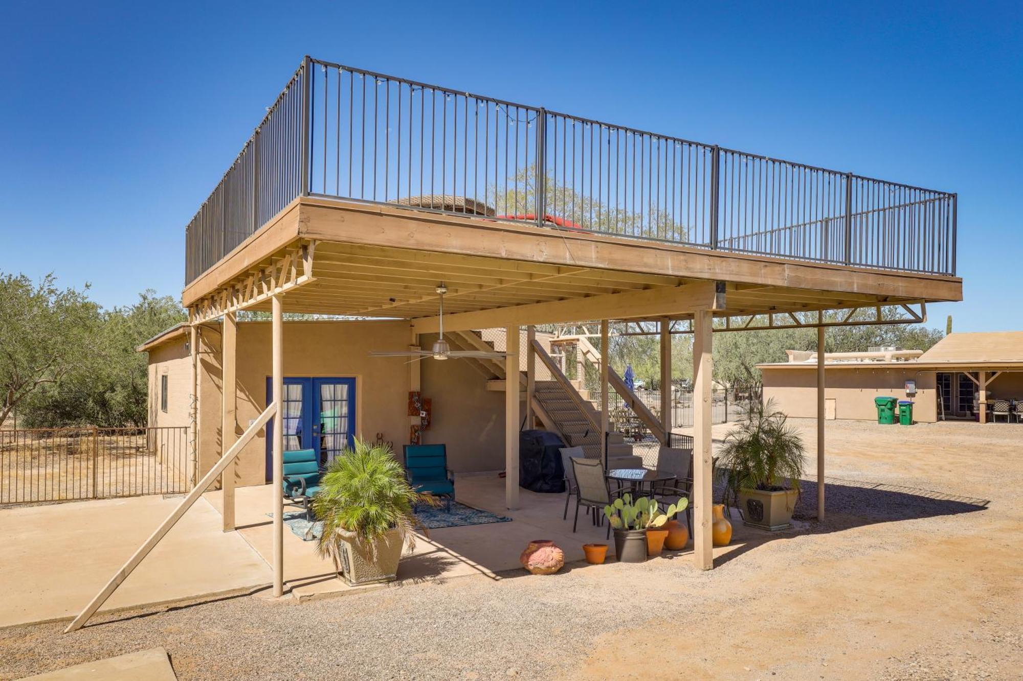 Oro Valley Retreat With Pool, Spa And Rooftop Views! Kültér fotó
